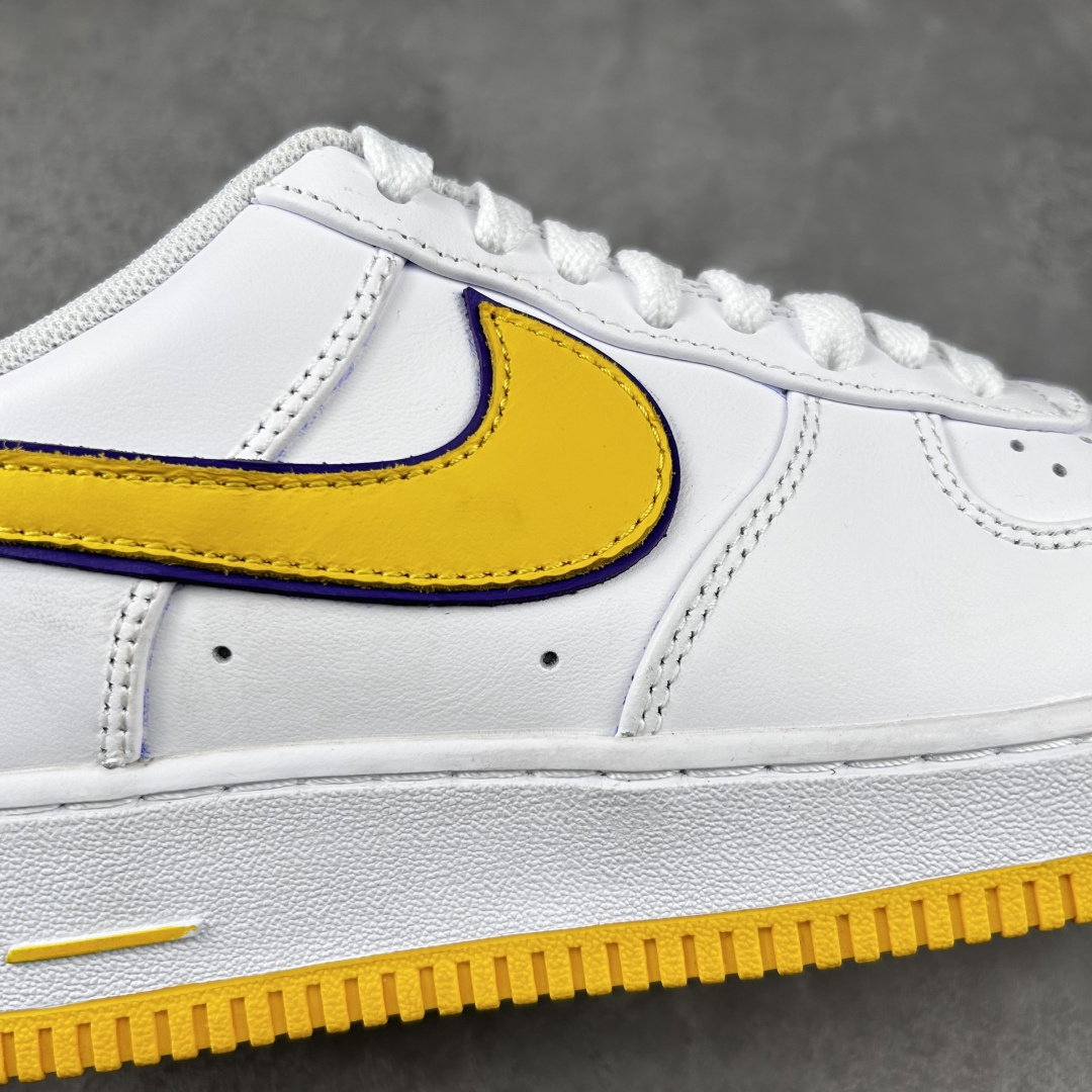 纯原 Nk Air Force 1'07 Low 白黄紫 FZ1151-100 原楦头原纸板 打造纯正空