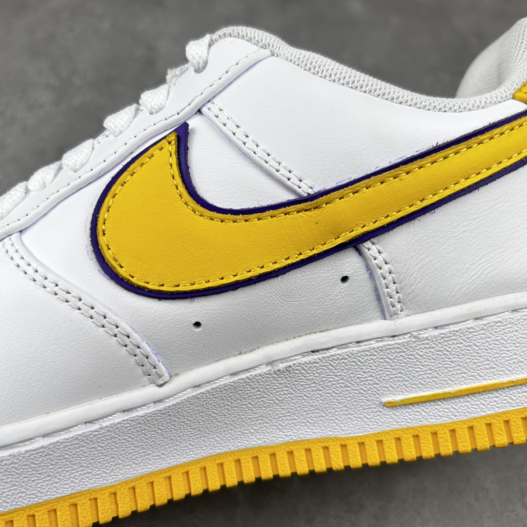 纯原 Nk Air Force 1'07 Low 白黄紫 FZ1151-100 原楦头原纸板 打造纯正空