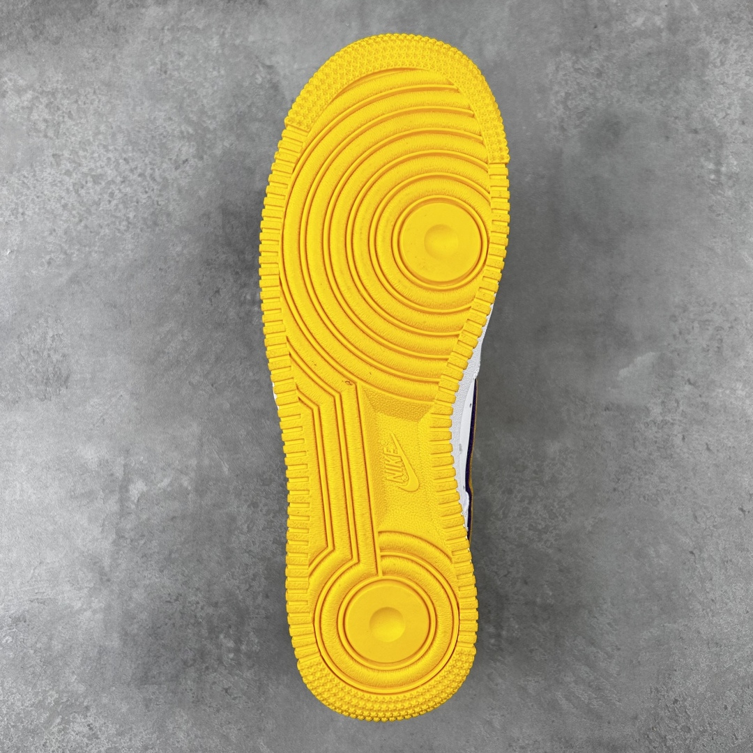 纯原 Nk Air Force 1'07 Low 白黄紫 FZ1151-100 原楦头原纸板 打造纯正空