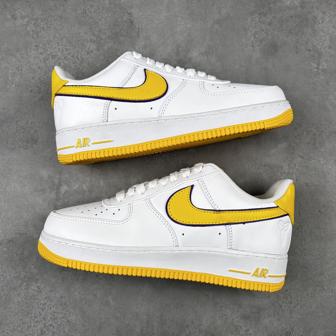 纯原 Nk Air Force 1'07 Low 白黄紫 FZ1151-100 原楦头原纸板 打造纯正空