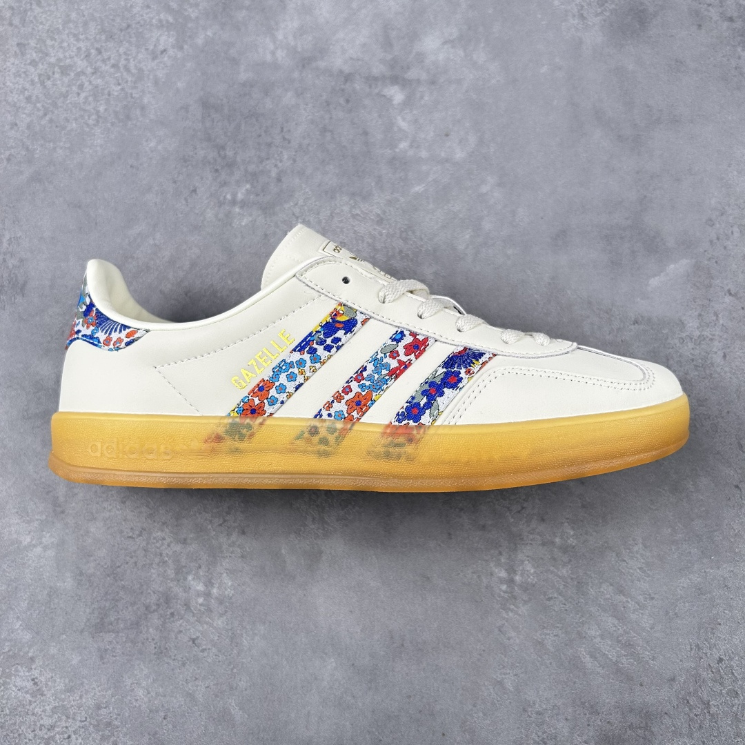 AD Gazelle Indoor Trainers 羚羊内训系列低帮复古百搭休闲运动德训风板鞋 JH7370 90年代经典的复刻版！自60年代以足球训练鞋面世以来,Gazelle就以其经典设计席卷全球。1991年版本的复刻,再造经典Gazelle。采用皮革打造,搭配浊色细节,让这款经典更加简约。尺码：36 36⅔ 37⅓ 38 38⅔ 39⅓ 40 40⅔ 41⅓ 42 42⅔ 43⅓ 44⅓ 44⅔ 45 编码：Dby2936030