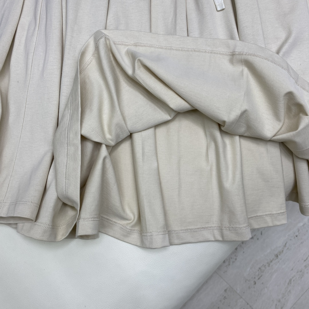 Miu Miu Cotton Blend Ribbed Polo Shirt and Skirt Set - Women's Co-ords 7 cmp m1760244432145 3434