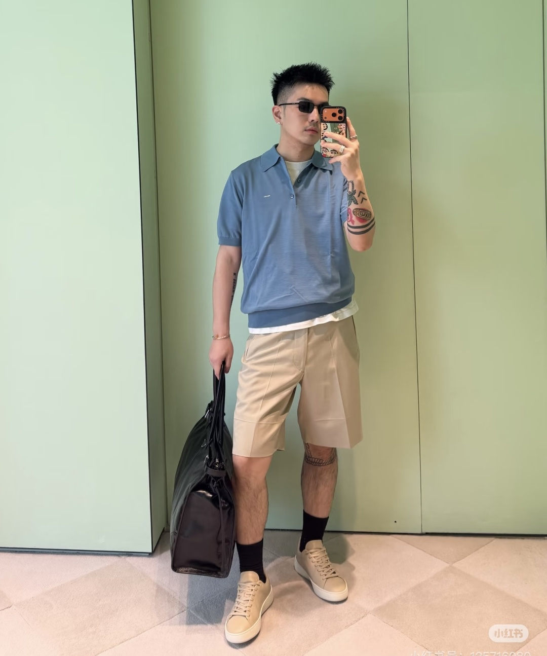 伯尔鲁帝 Berluti 高定典藏高级成衣风衣外套及大衣服装 #07C595B1 3
