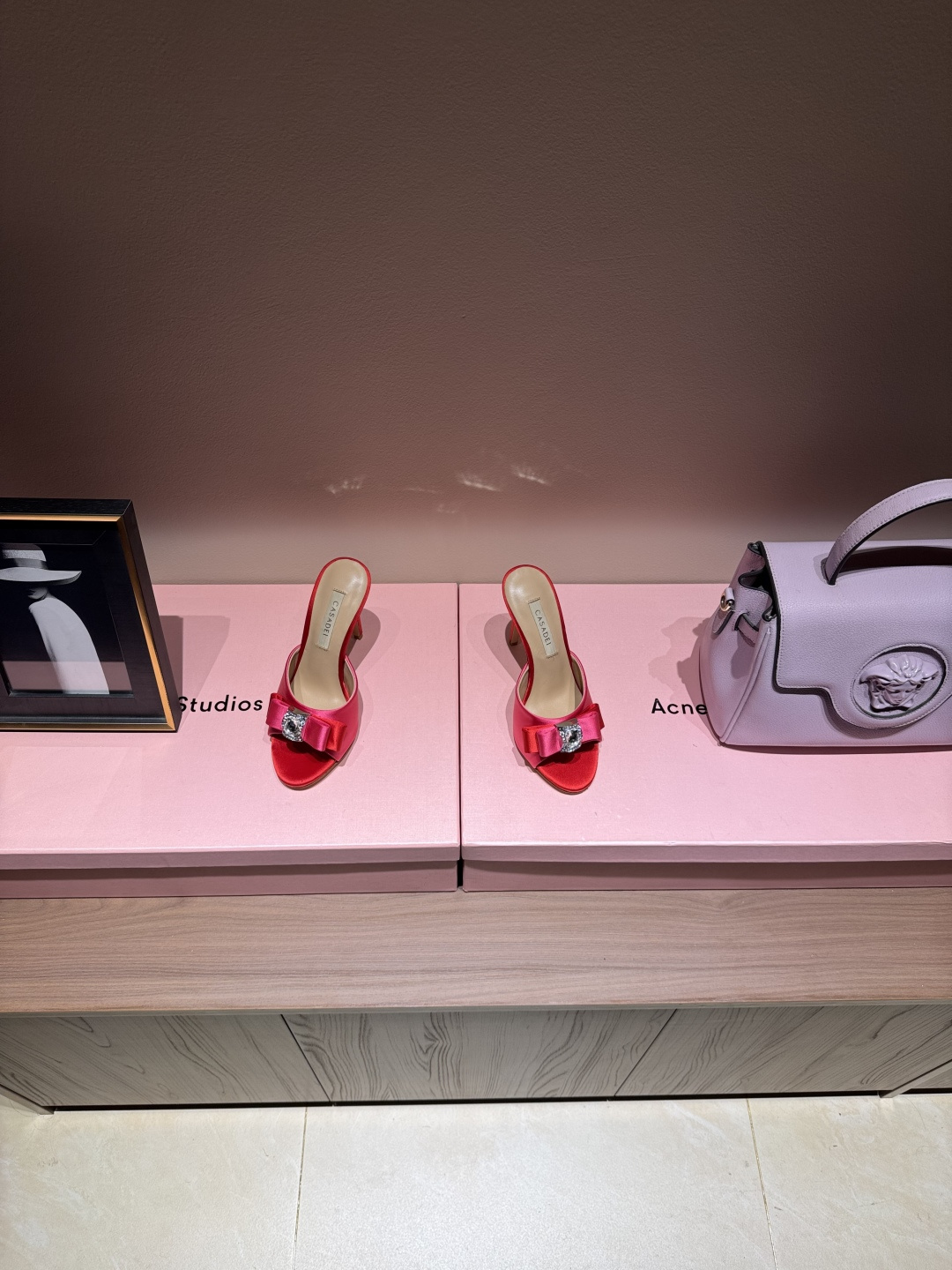 Luxury CASADEI/Casatti 25WF Heels with Drilling Butterflies for Spring and Summer - 图片 4