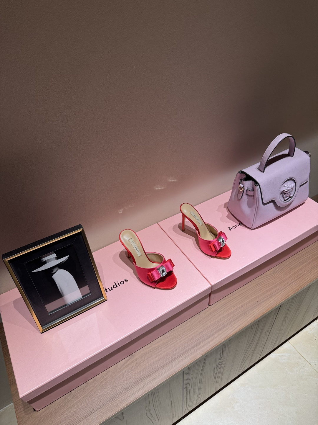 Luxury CASADEI/Casatti 25WF Heels with Drilling Butterflies for Spring and Summer - 图片 2