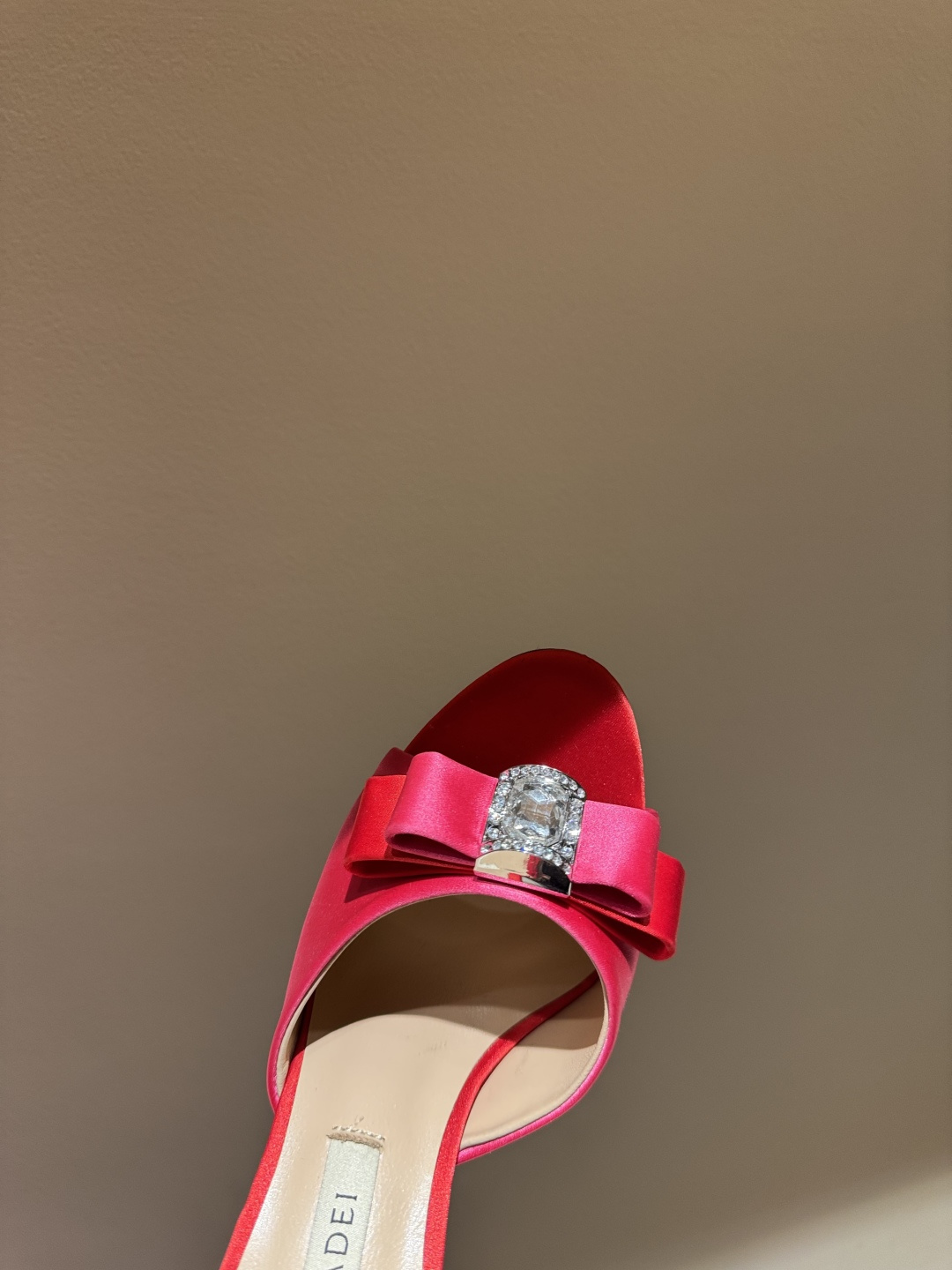 Luxury CASADEI/Casatti 25WF Heels with Drilling Butterflies for Spring and Summer - 图片 5