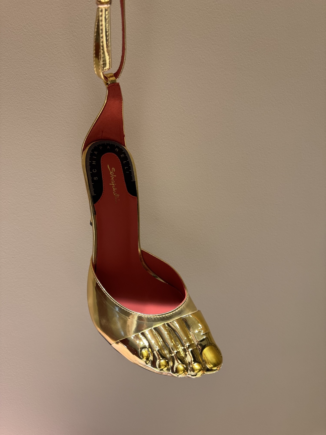 Schiaparelli FW24 Show: Golden Toe Heels Stun Fashion World - 图片 9