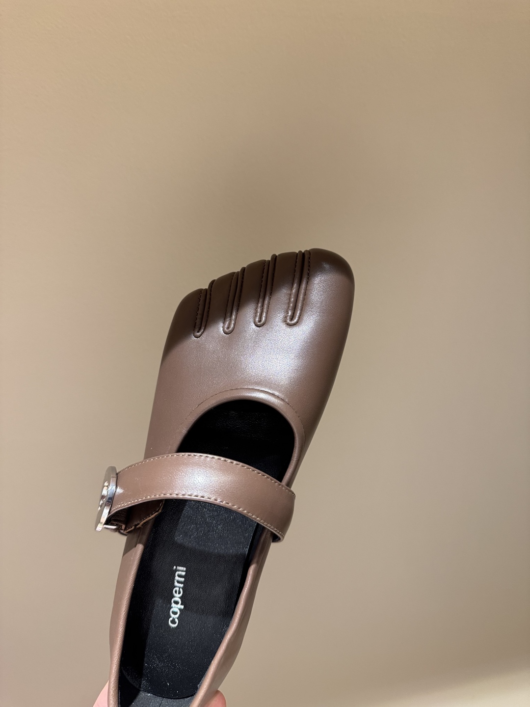 “696coperni Five-Footed Thin Sole Ballet Shoes with Personal Toe Design in Cattle and Sheepskin” - 图片 8