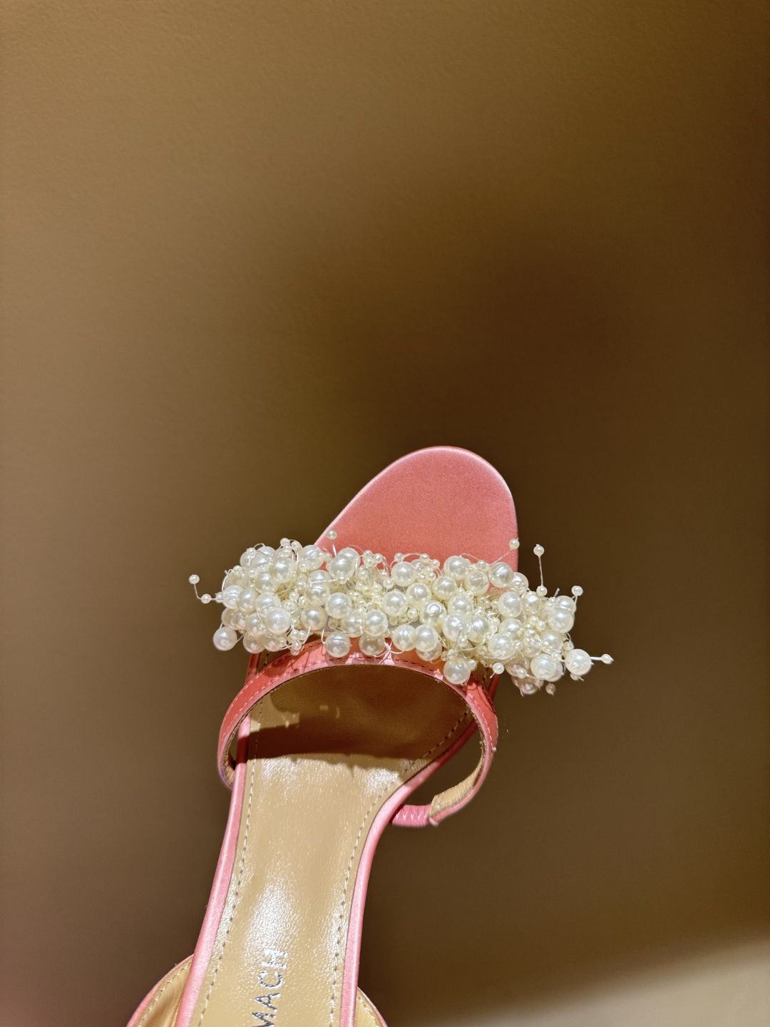 2025 Summer New Mach&Mach Pearl High Heel Shoes with Unique Design - 图片 5