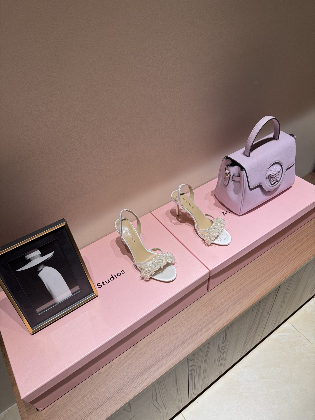 2025 Summer High Heel Shoes with Pearl Decoration for Princesses - 图片 2