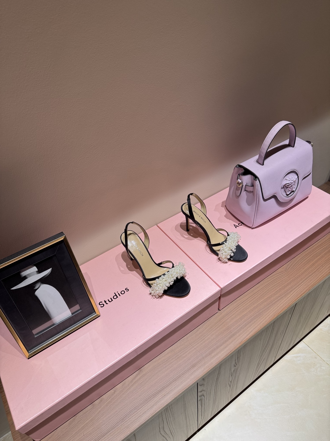 2025 Summer New Mach&Mach Pearl High Heel Shoes Collection - 图片 2