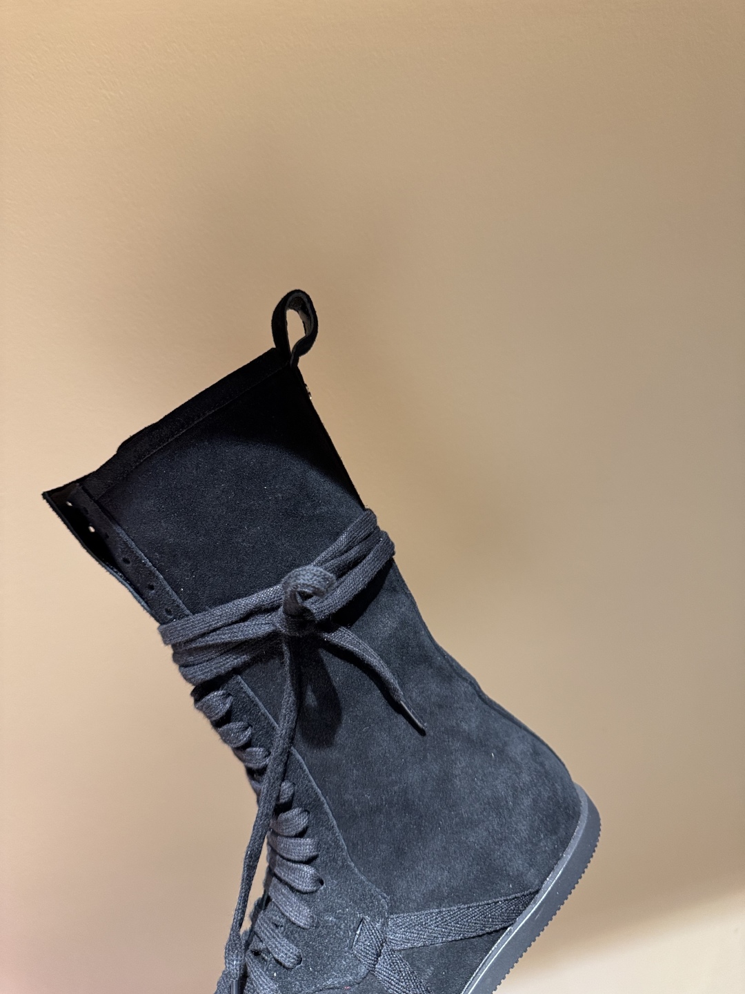 Ann Demeulemeester Fall Winter Boots: Sporty Elegance in Black, Size 35-40 - 图片 7