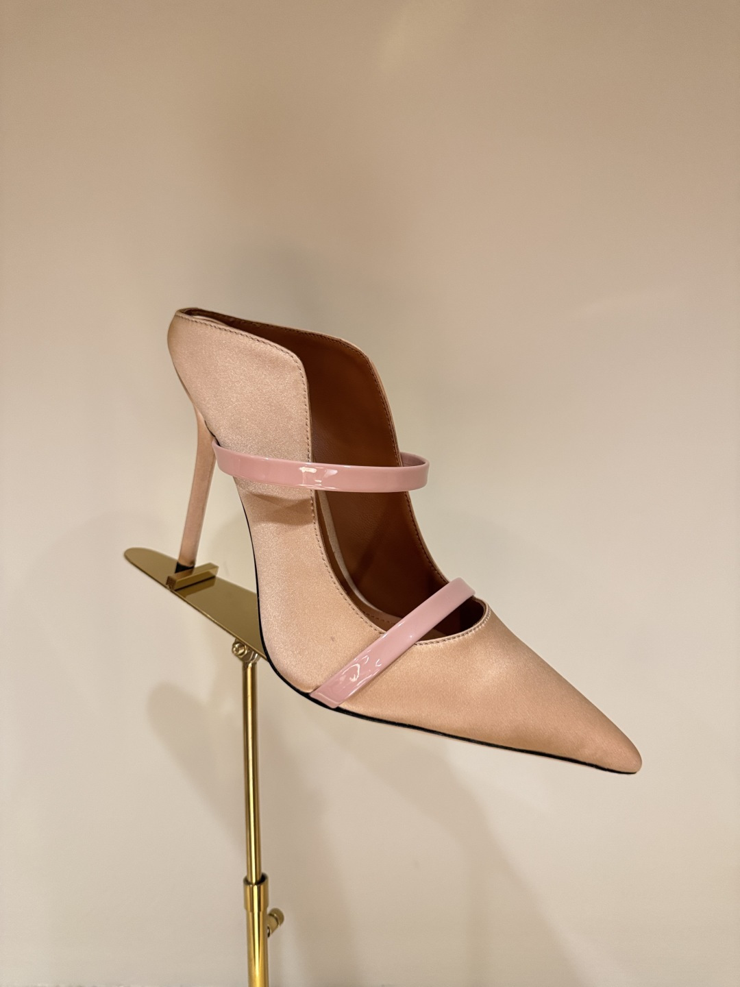 NO:924809,5 colors of real silk for sale, half-high heels, high heels, real silk19860909真丝5色发售,半拖高跟鞋,high heels,real silk,Women's Shoes