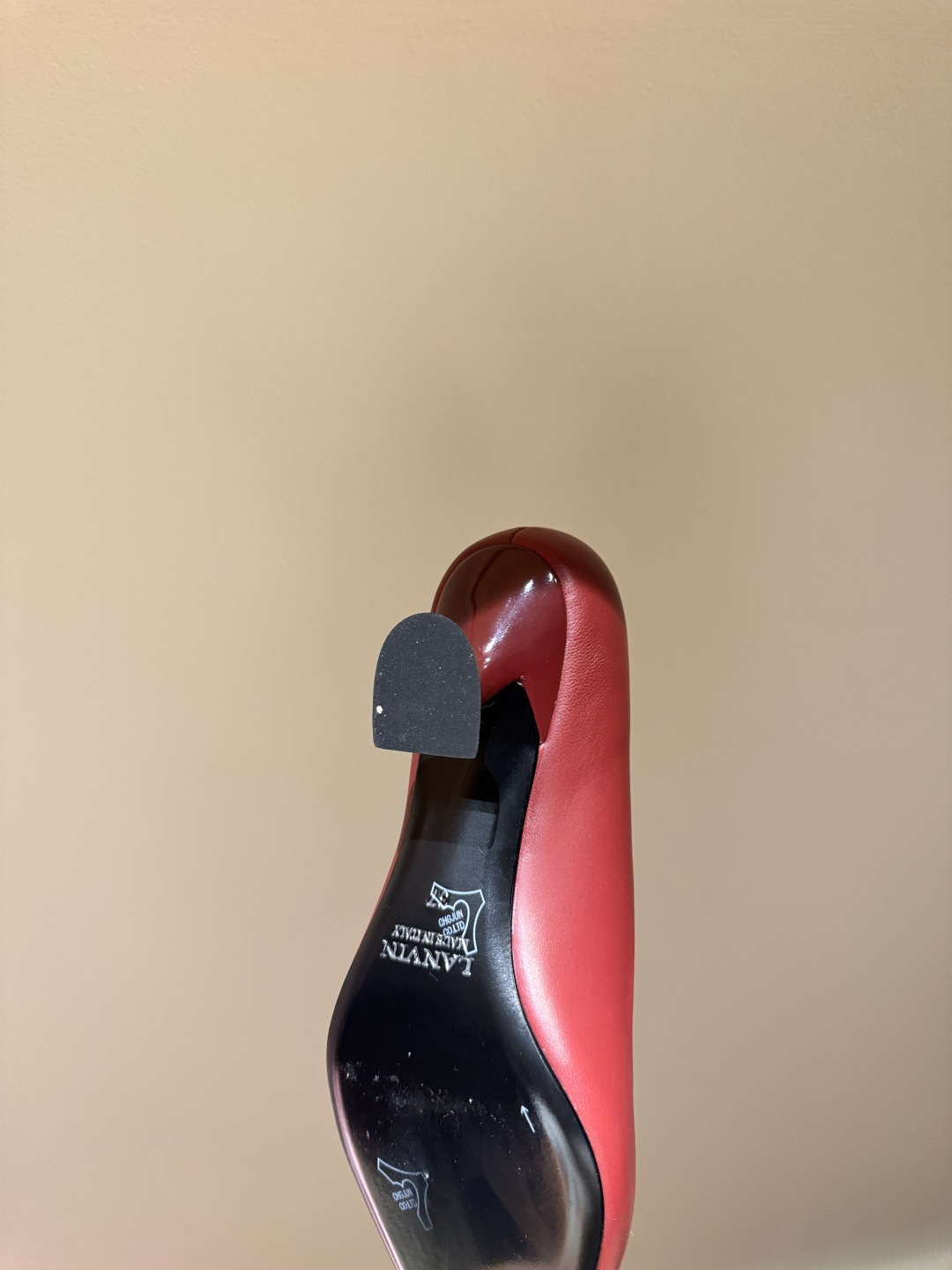 Lanvin Red Pointed-Toe Shoes