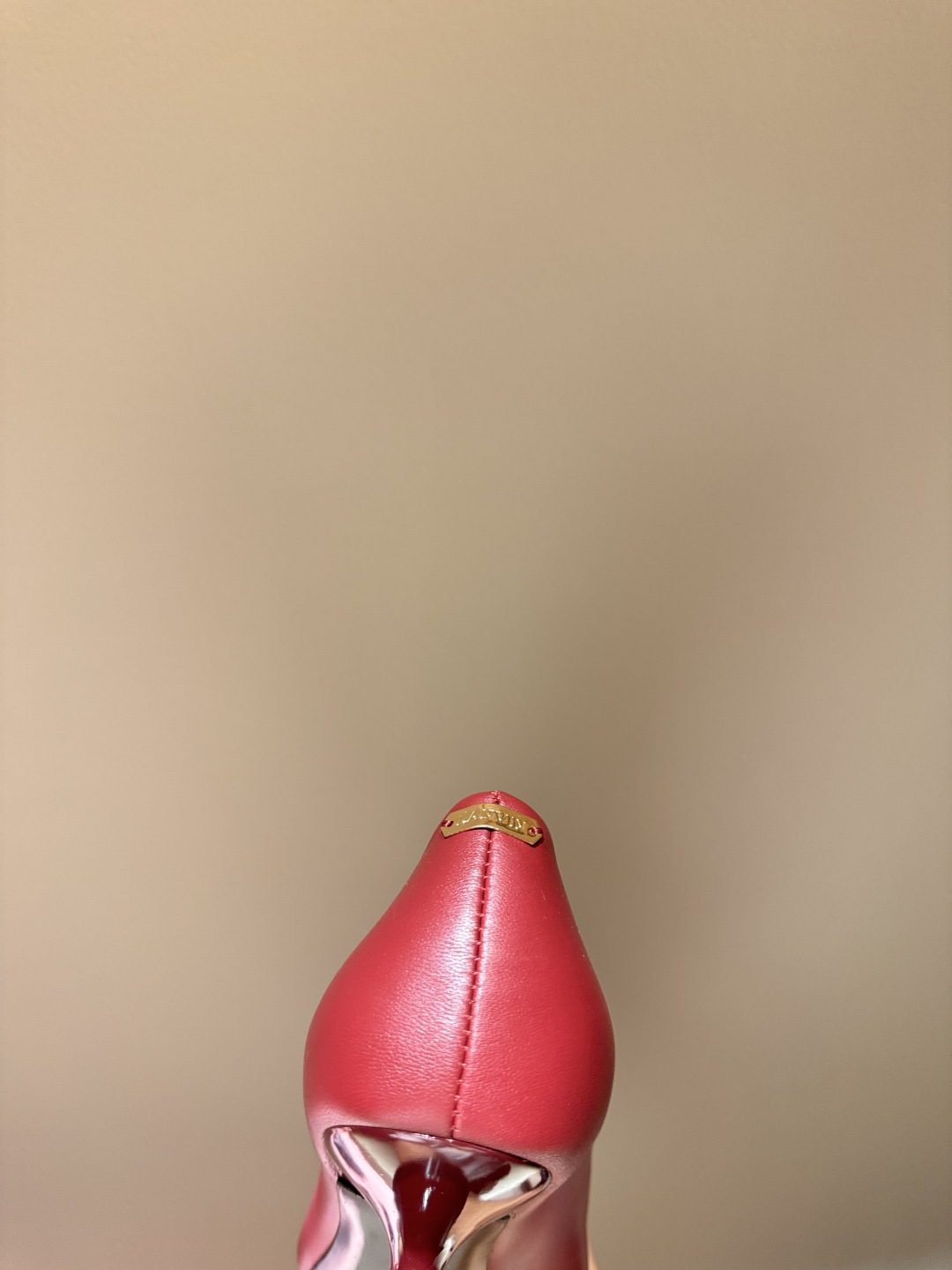 Lanvin Red Pointed-Toe Shoes