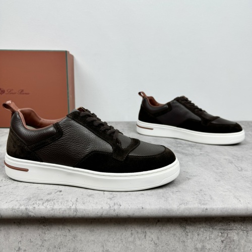 Loro Piana Newport Walk Men's Sneakers Suede and Leather Brown Size 39-44 1 Loro Piana Newport Walk Men's Sneakers Suede and Leather Brown Size 39-44