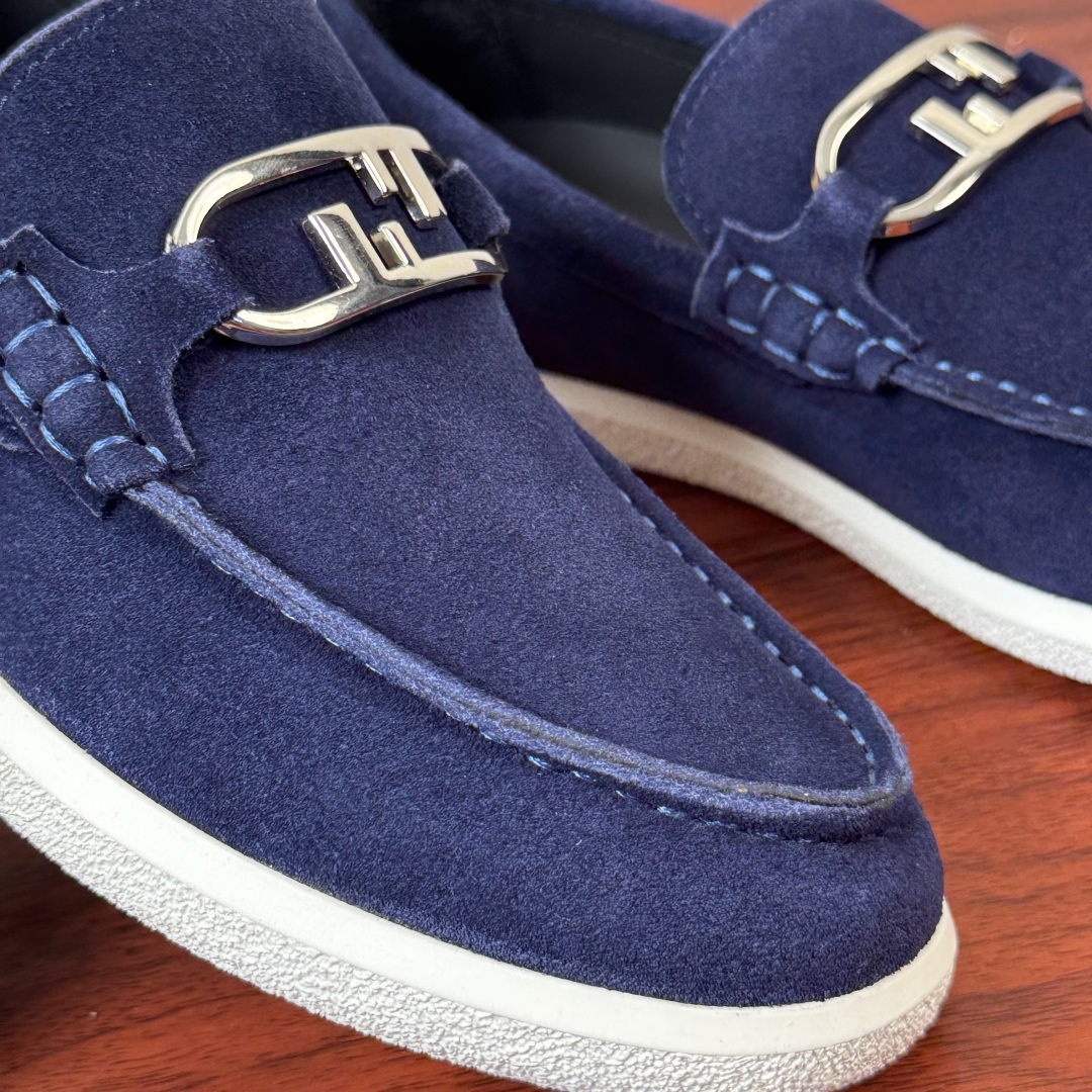 Fendi Style Leather Men's Shoes style reference detail image 5 from source 781878