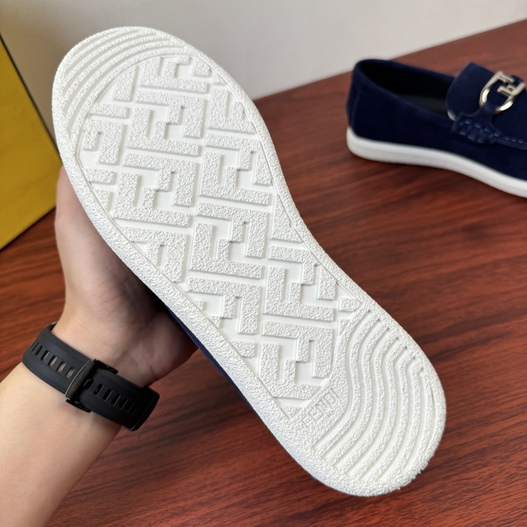 Fendi Style Leather Men's Shoes style reference detail image 9 from source 781878