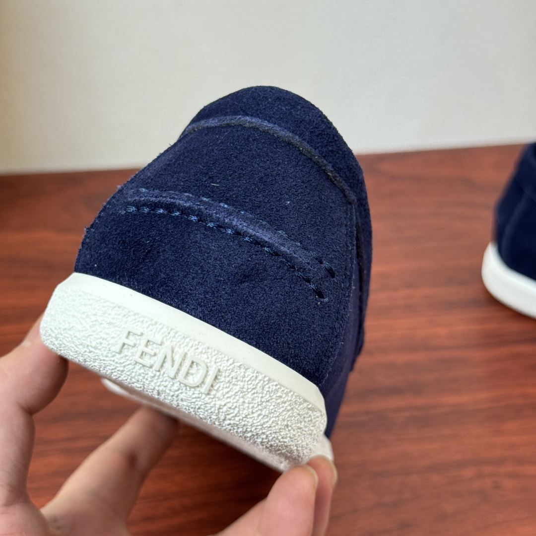Fendi Style Leather Men's Shoes style reference detail image 8 from source 781878