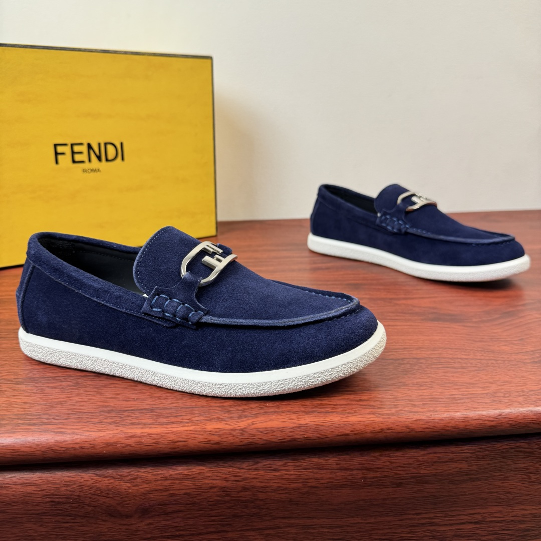 Fendi Style Leather Men's Shoes Lookbook Reference image 1