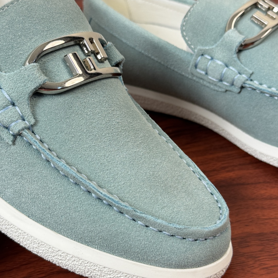 Fendi Style Leather Men's Shoes style reference detail image 5 from source 781879