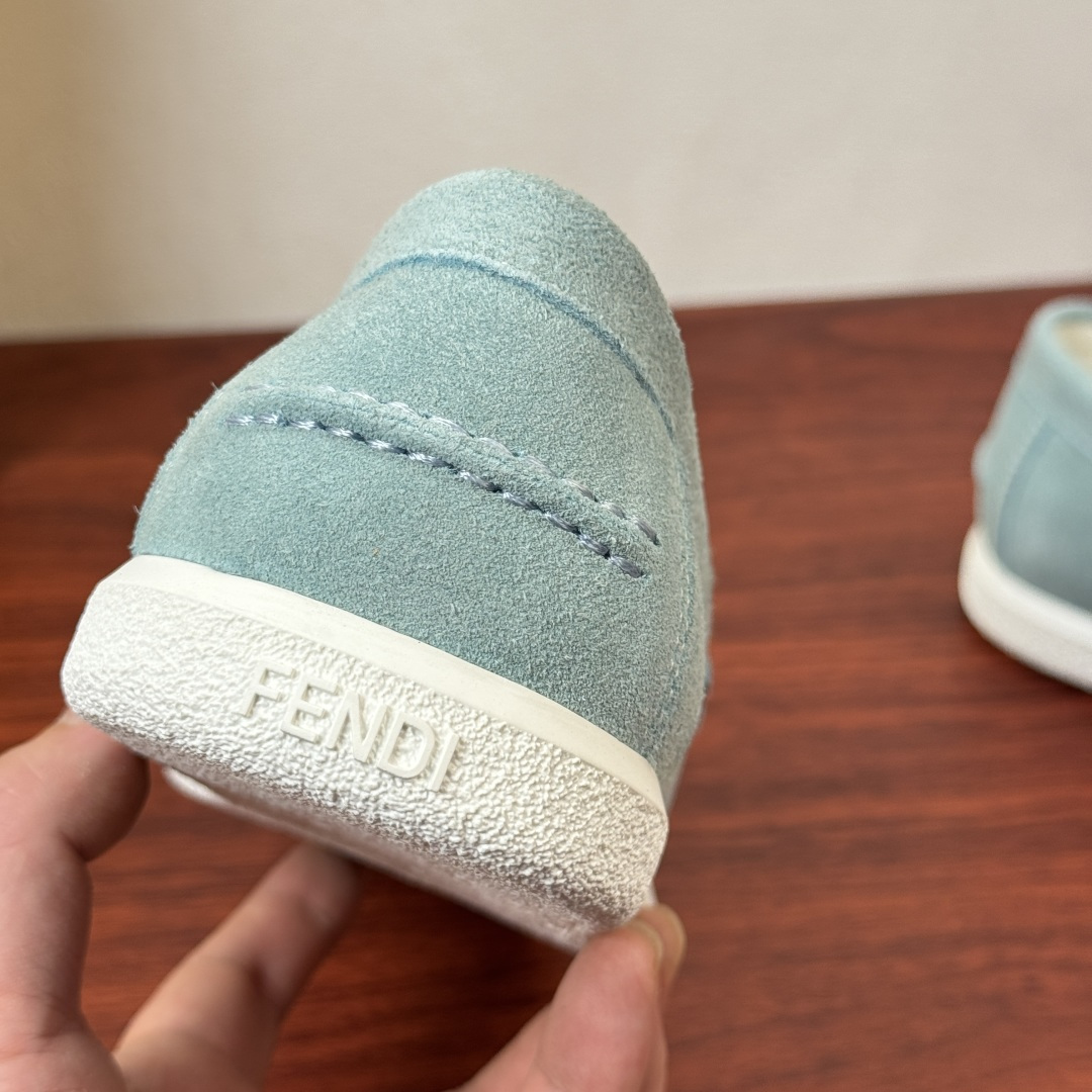 Fendi Style Leather Men's Shoes style reference detail image 8 from source 781879