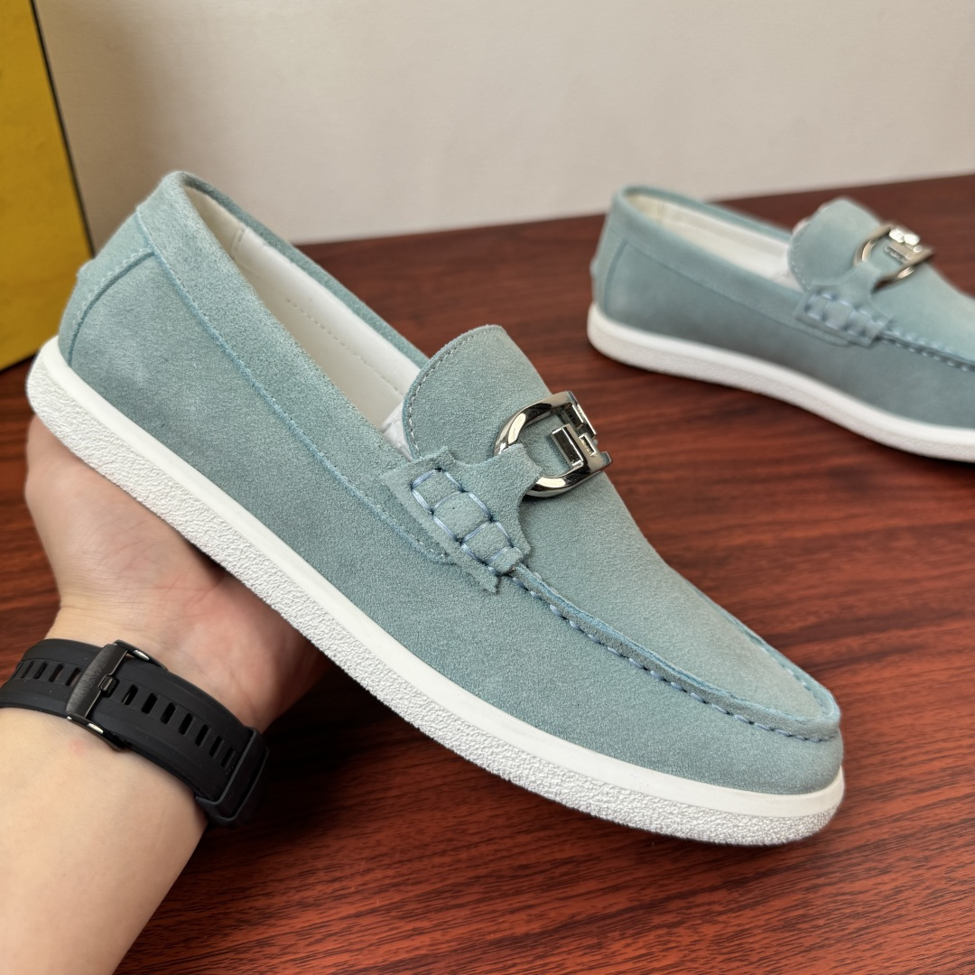 Fendi Style Leather Men's Shoes style reference detail image 4 from source 781879