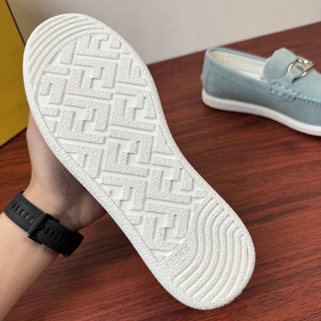 Fendi Style Leather Men's Shoes style reference detail image 9 from source 781879