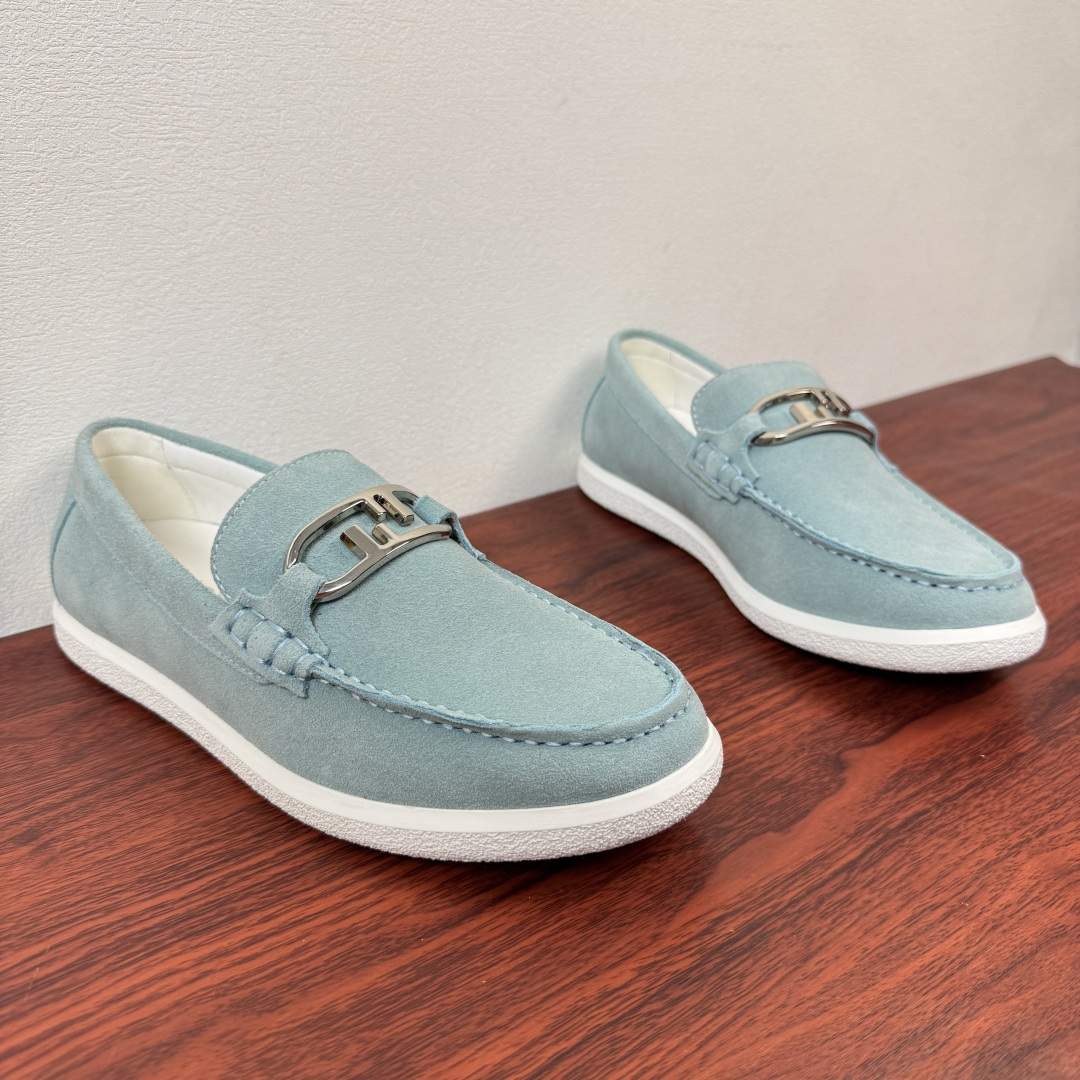 Fendi Style Leather Men's Shoes Lookbook Reference image 2