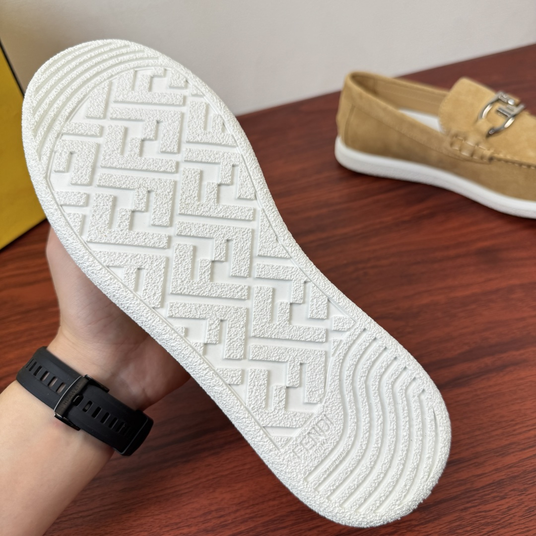 Fendi Style Leather Men's Shoes style reference detail image 9 from source 781860