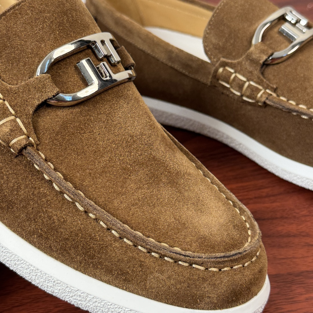 Fendi Style Leather Men's Shoes style reference detail image 5 from source 781861