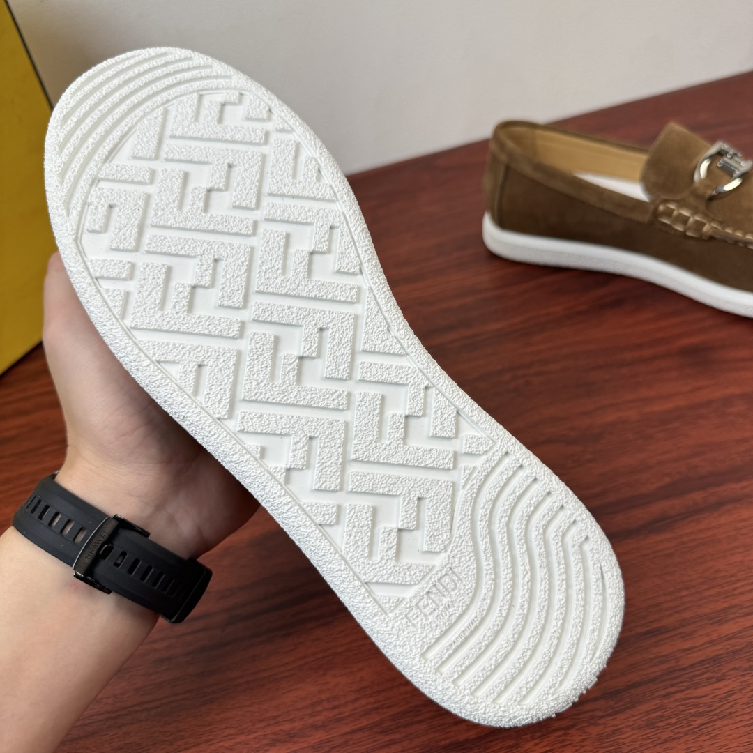 Fendi Style Leather Men's Shoes style reference detail image 9 from source 781861