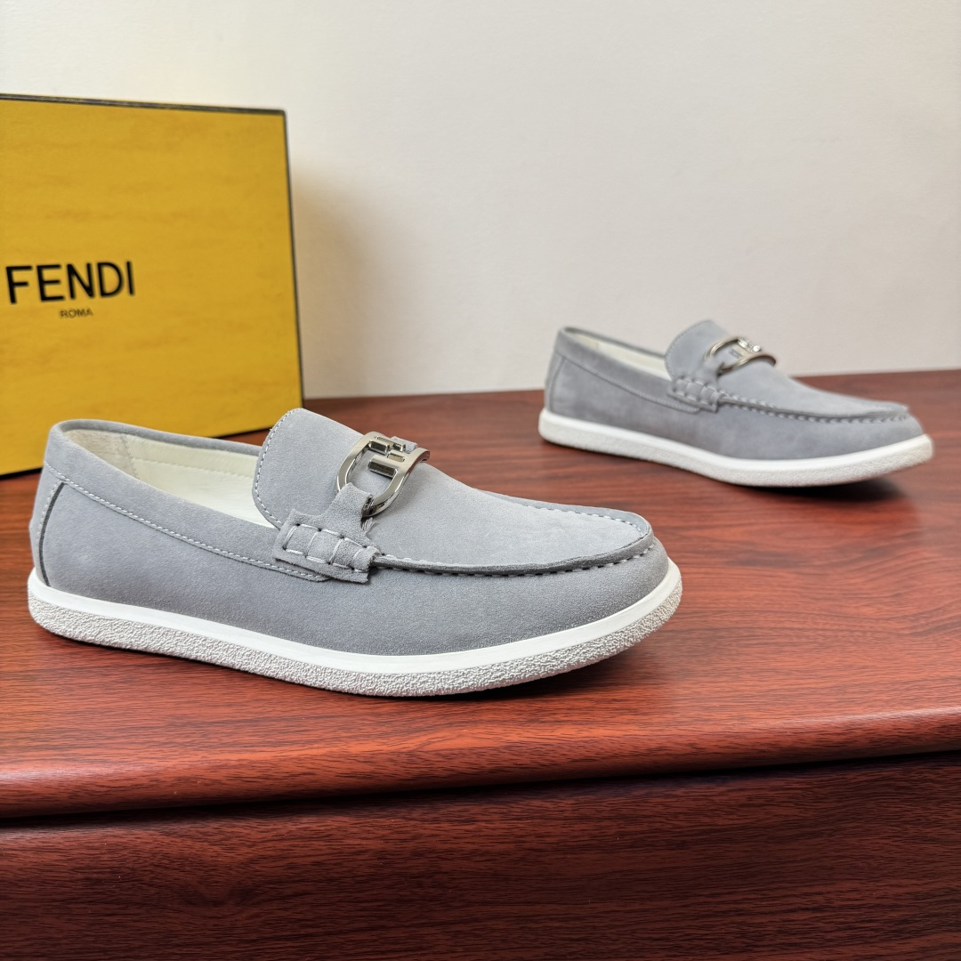 Fendi Style Leather Men's Shoes Lookbook Reference image 1