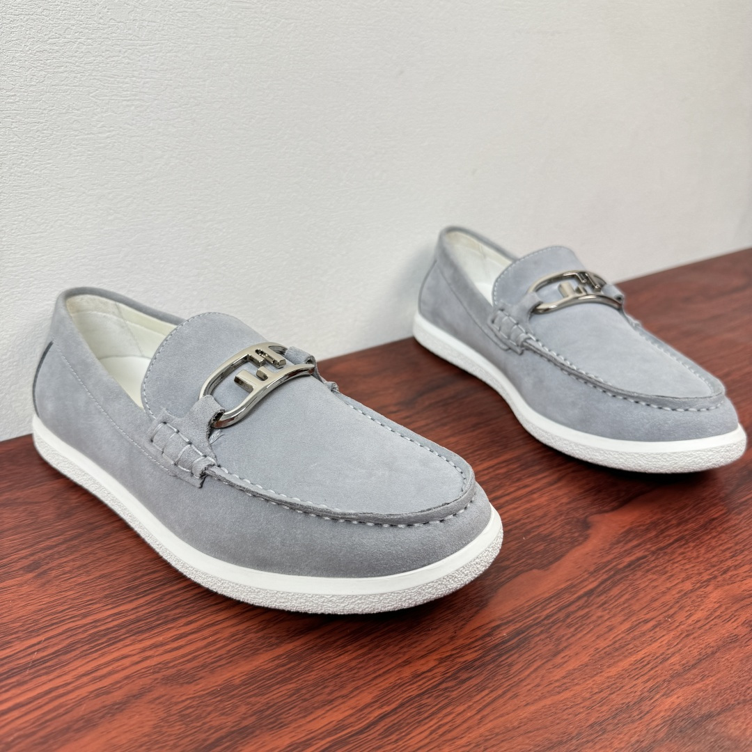 Fendi Style Leather Men's Shoes Lookbook Reference image 2