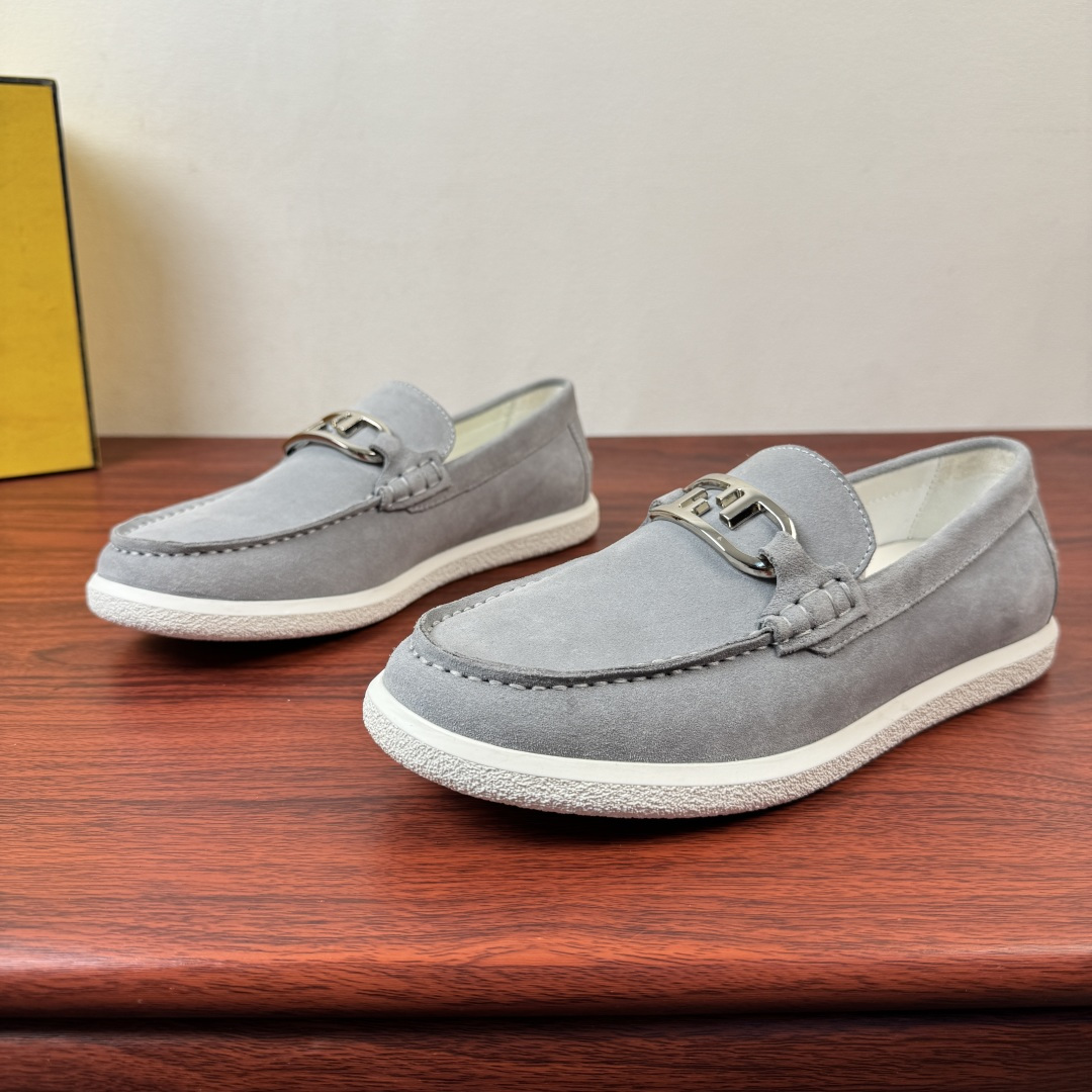 Fendi Style Leather Men's Shoes style reference detail image 3 from source 781862