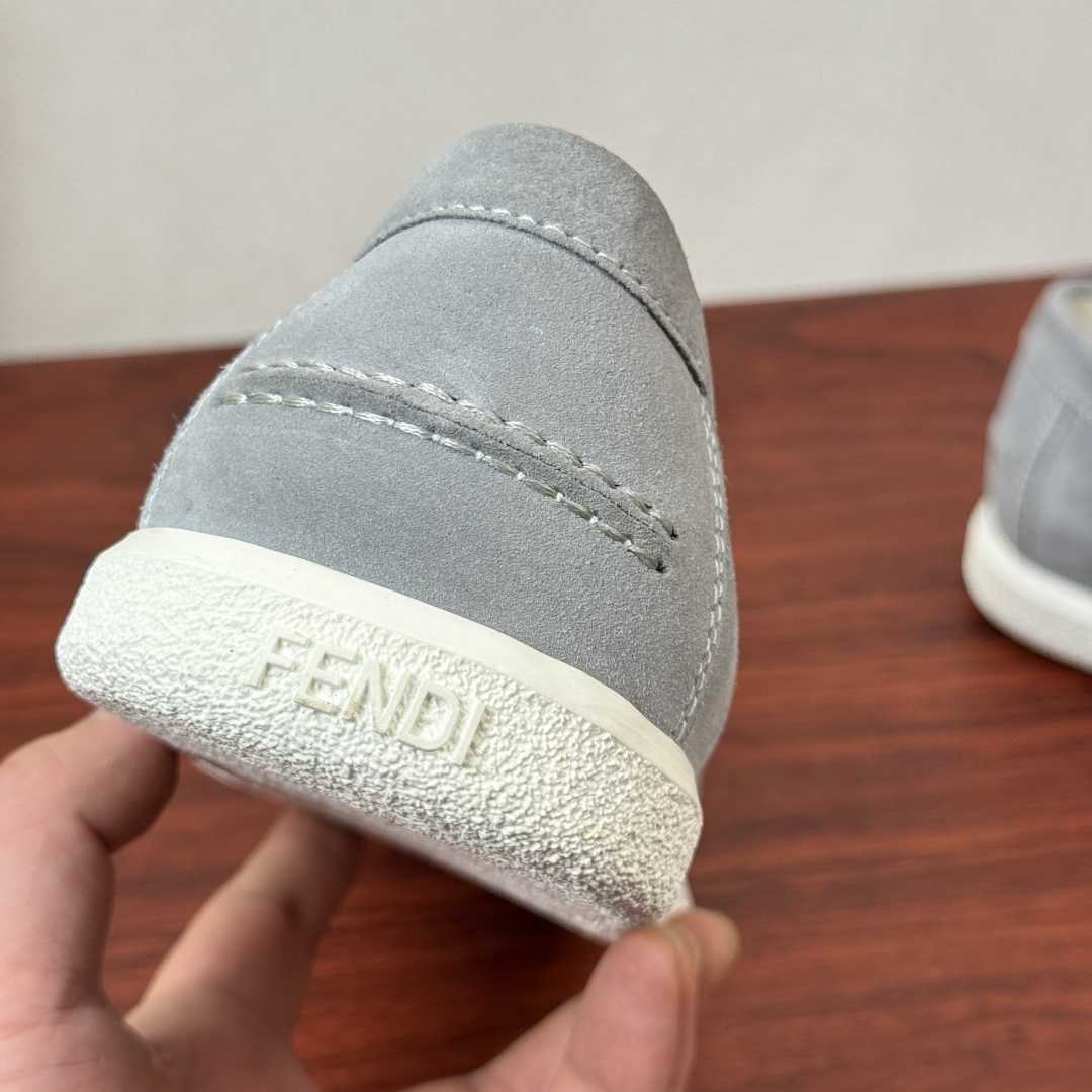 Fendi Style Leather Men's Shoes style reference detail image 8 from source 781862