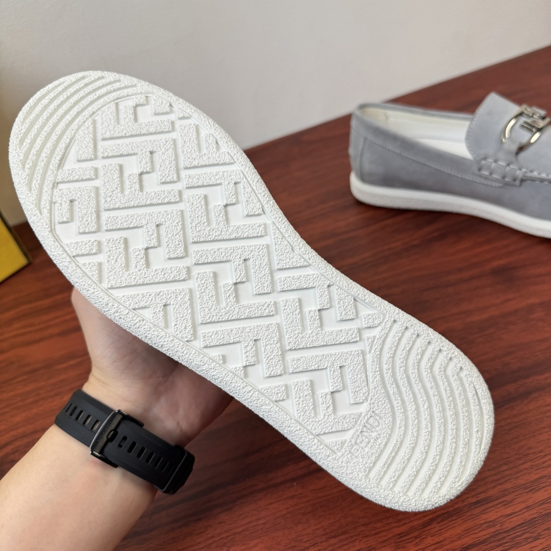 Fendi Style Leather Men's Shoes style reference detail image 9 from source 781862