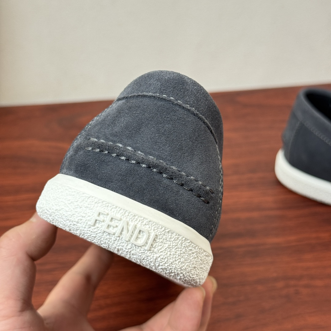 Fendi Style Leather Men's Shoes style reference detail image 8 from source 781863