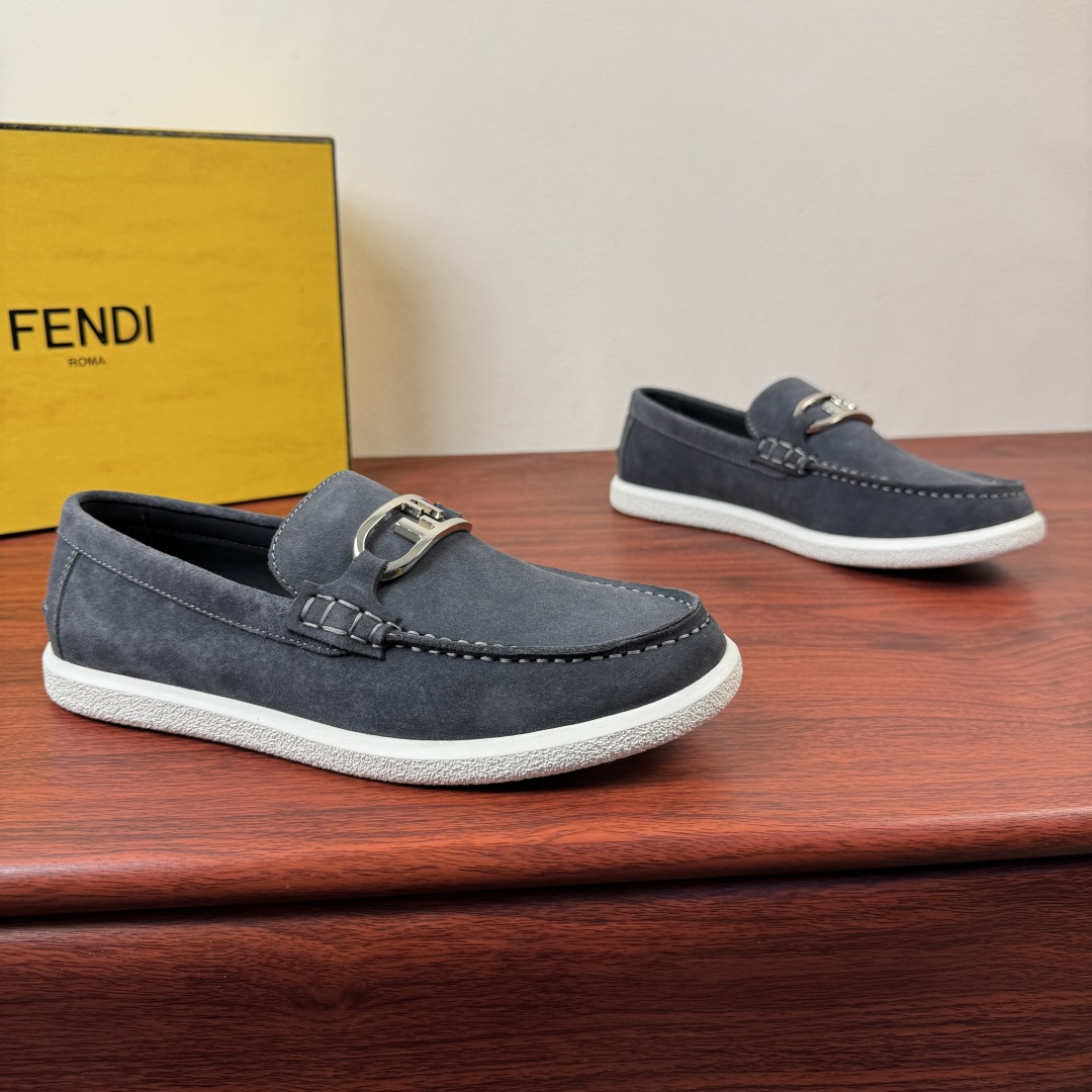 Fendi Style Leather Men's Shoes Lookbook Reference image 1