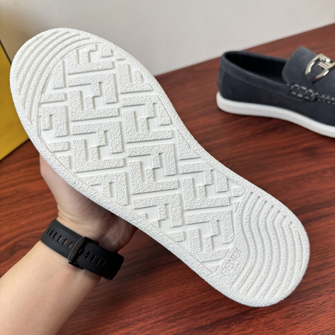Fendi Style Leather Men's Shoes style reference detail image 9 from source 781863