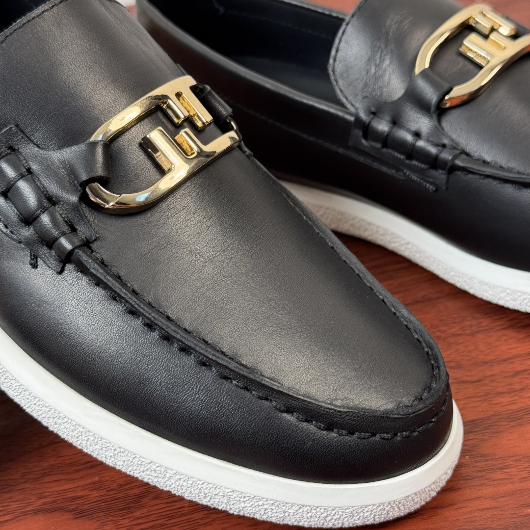 Fendi Style Leather Men's Shoes style reference detail image 5 from source 781864
