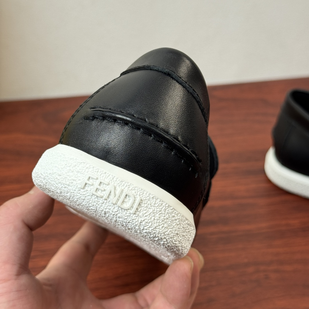 Fendi Style Leather Men's Shoes style reference detail image 8 from source 781864