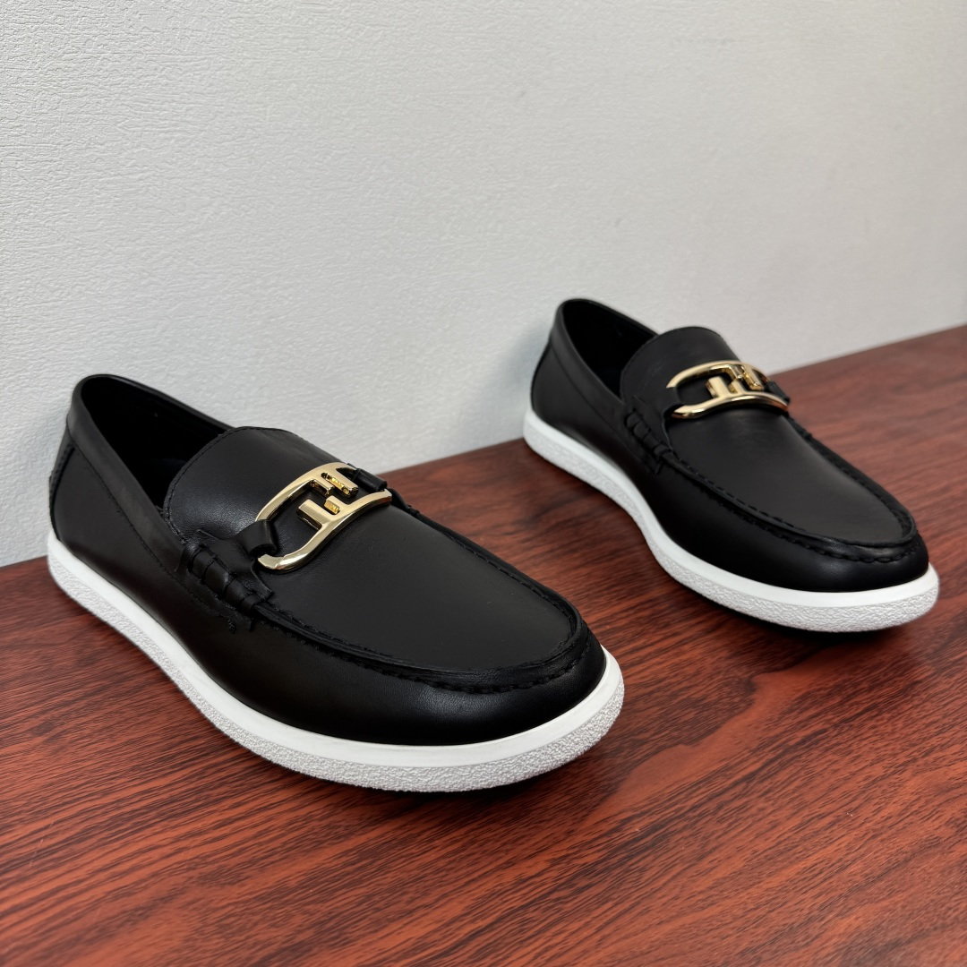 Fendi Style Leather Men's Shoes Lookbook Reference image 2
