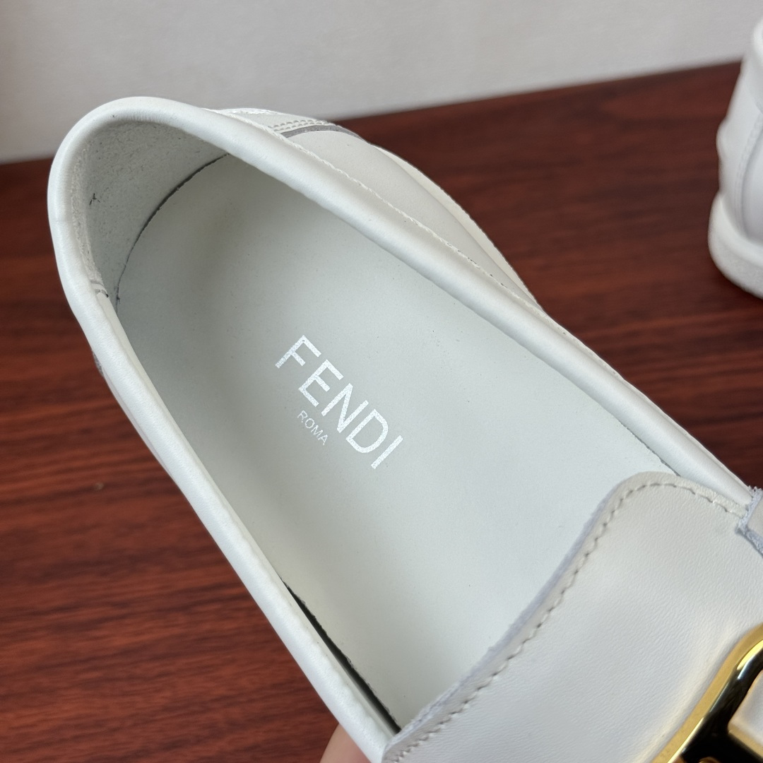 Fendi Style Leather Men's Shoes style reference detail image 7 from source 781865