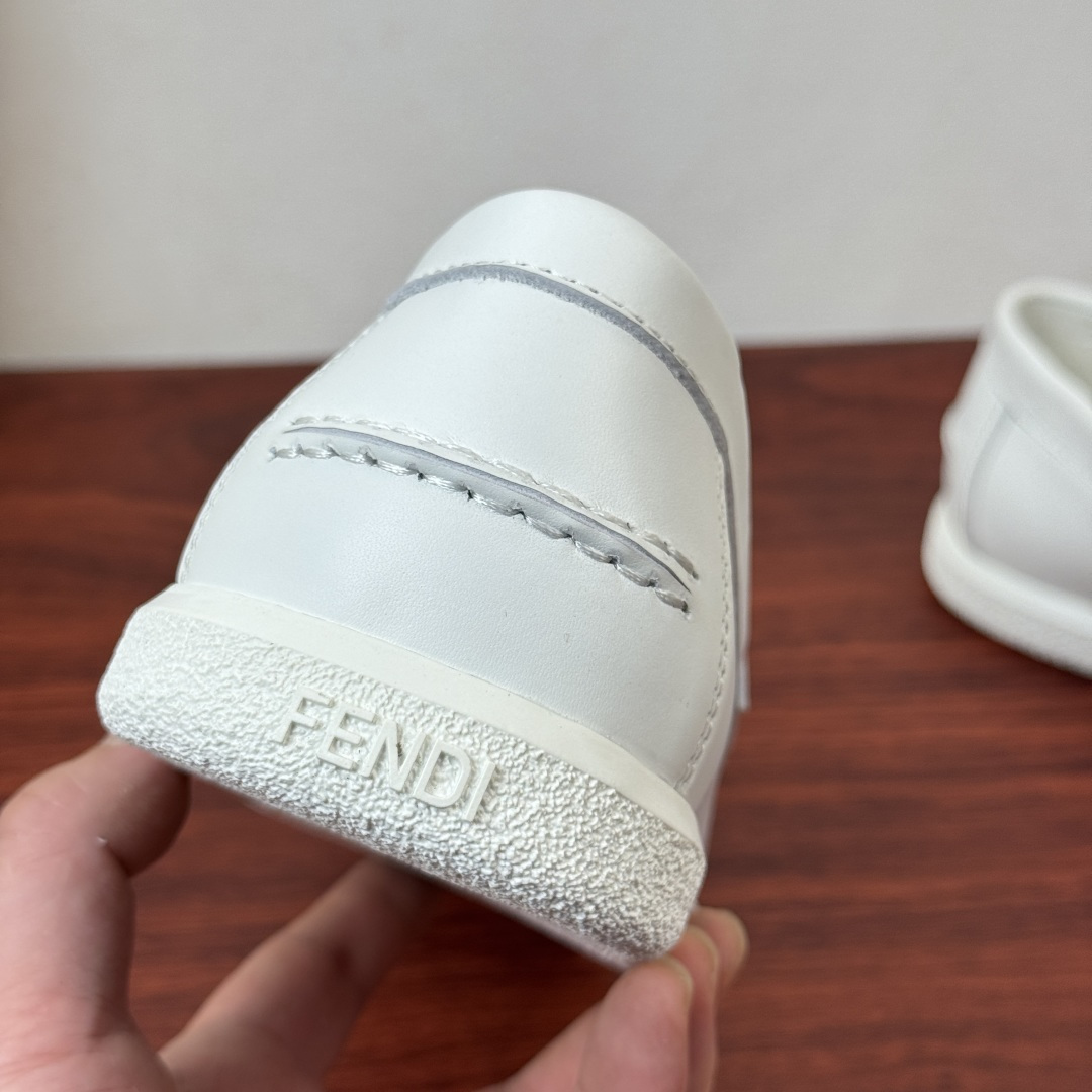 Fendi Style Leather Men's Shoes style reference detail image 8 from source 781865