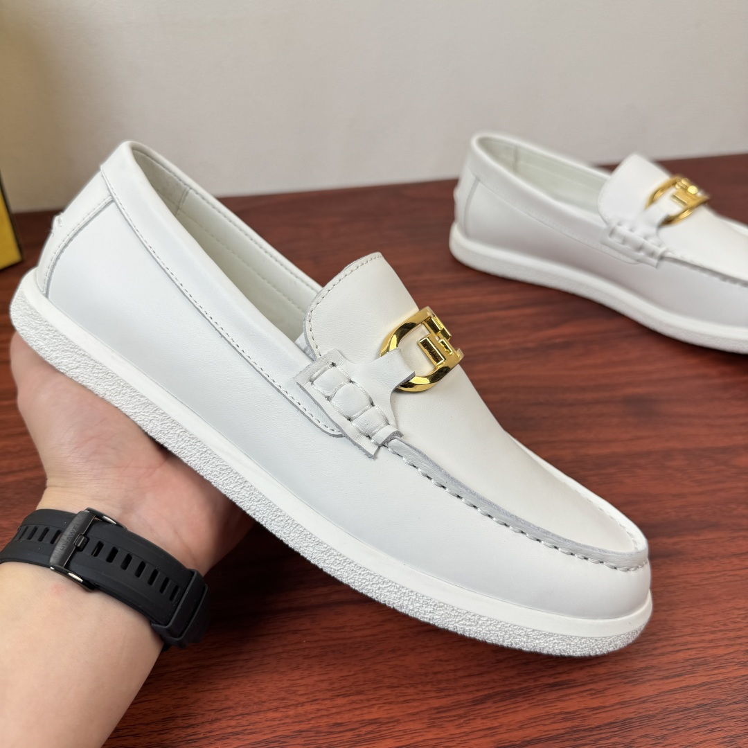 Fendi Style Leather Men's Shoes style reference detail image 4 from source 781865