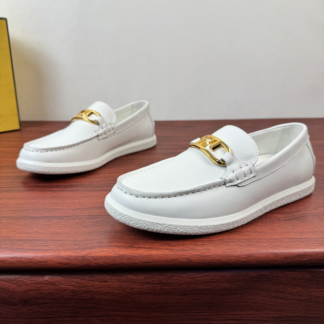 Fendi Style Leather Men's Shoes style reference detail image 3 from source 781865