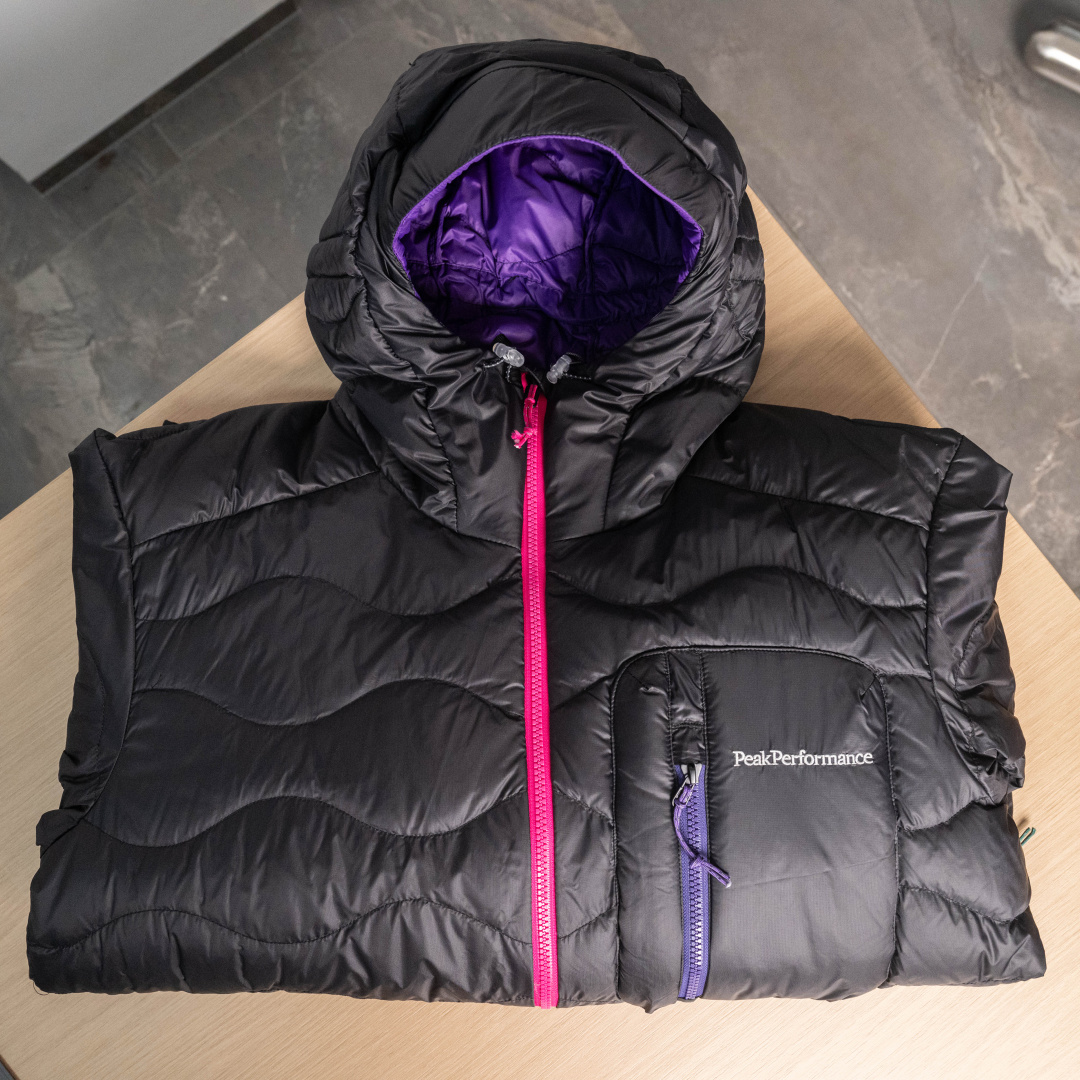 ❗️特价A❗️Peak Performance|壁克峰90鹅绒吐司服配色：运动灰(紫拉链粉内里)、浅沙白