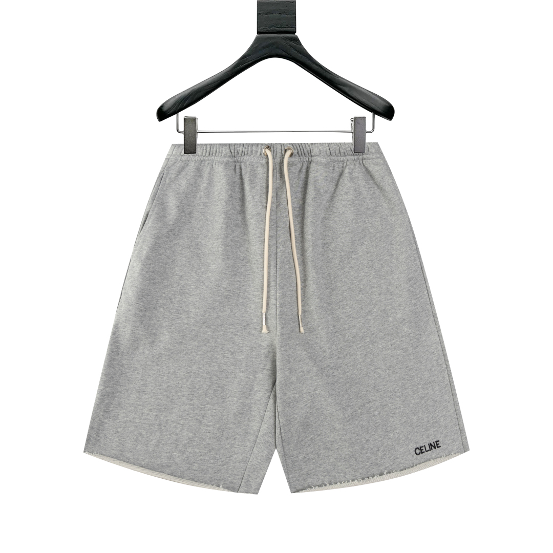 New Print Shorts with Custom Logo Hardware at Celine 25SS Counters.