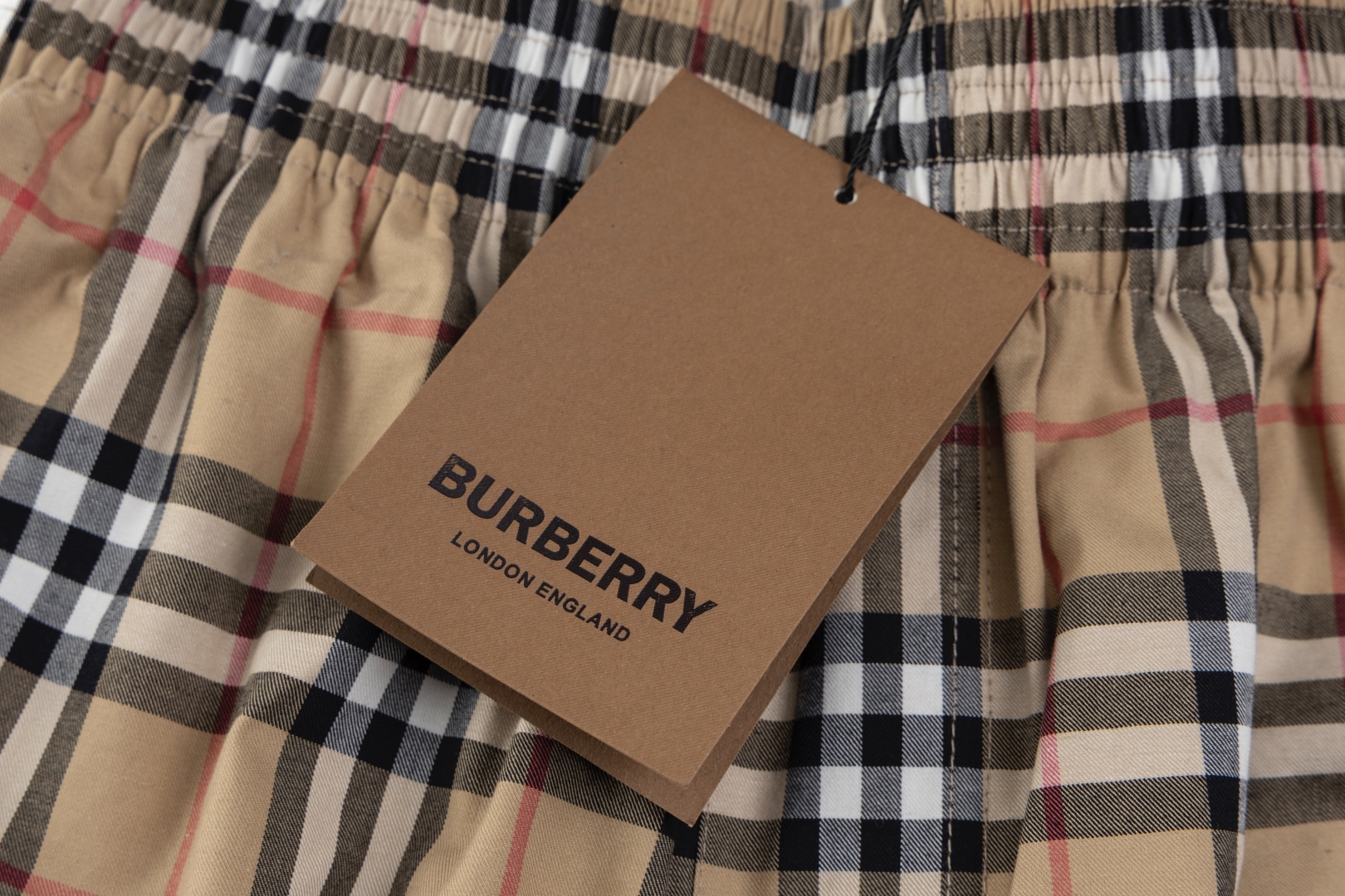 Vintage Burberry BBR 22ss Shorts: High-Quality, Age-Defying Design with British Flair - 图片 4